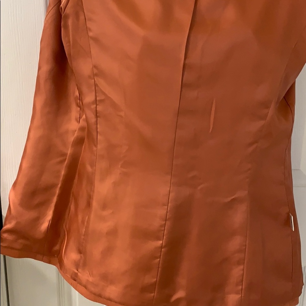 Talbots Wool/Cashmere Salmon Peacoat - Picture 6 of 8